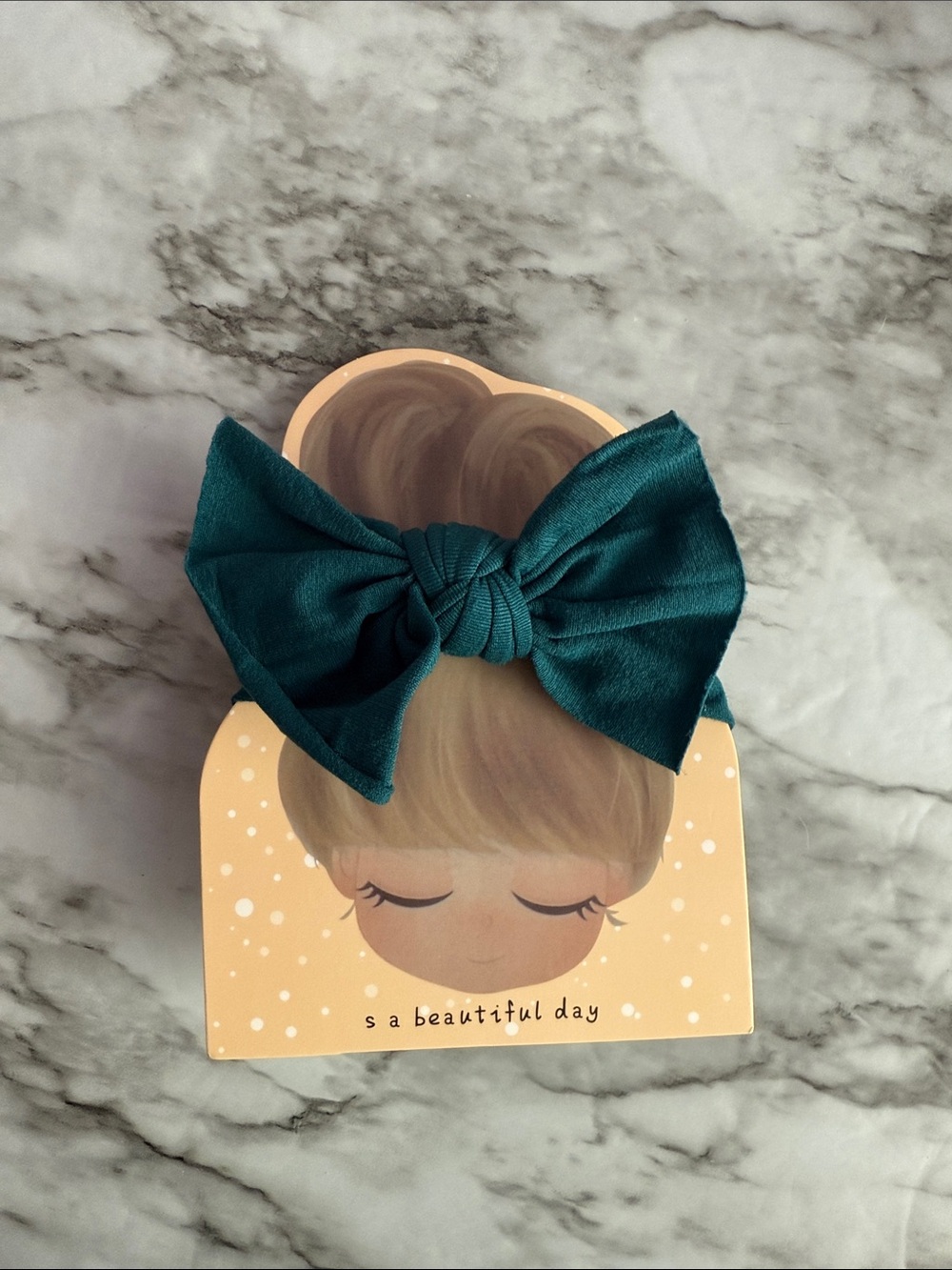 Greenish Blue Headband